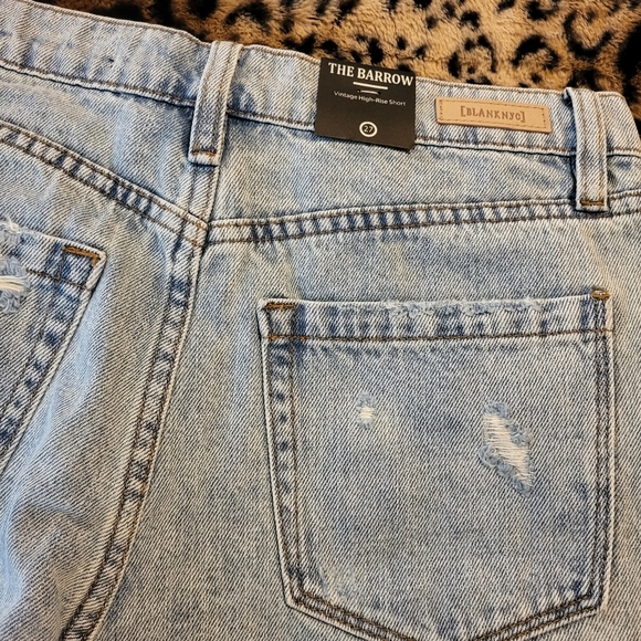 NWT BlankNYC The Barrow Vintage High Rise Distressed Cut-Off Short $88 - Picture 7 of 11